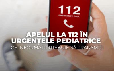 Apelul la 112 în urgențele pediatrice – ce informații trebuie să transmiți