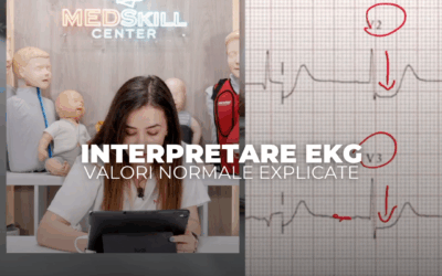 Interpretare EKG – valori normale explicate