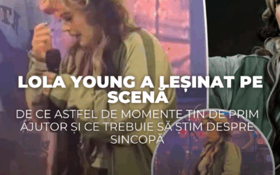 Lola Young a leșinat pe scenă – de ce astfel de momente țin de prim ajutor și ce trebuie să știm despre sincopă