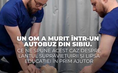 Un om a murit într-un autobuz din Sibiu. Ce ne spune acest caz despre lanțul supraviețuirii și lipsa educației în prim ajutor