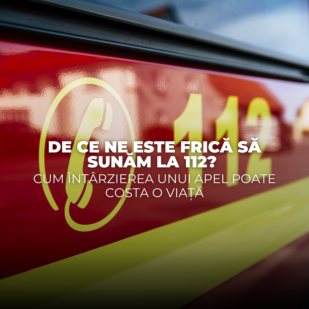 De ce ne este frică să sunăm la 112?