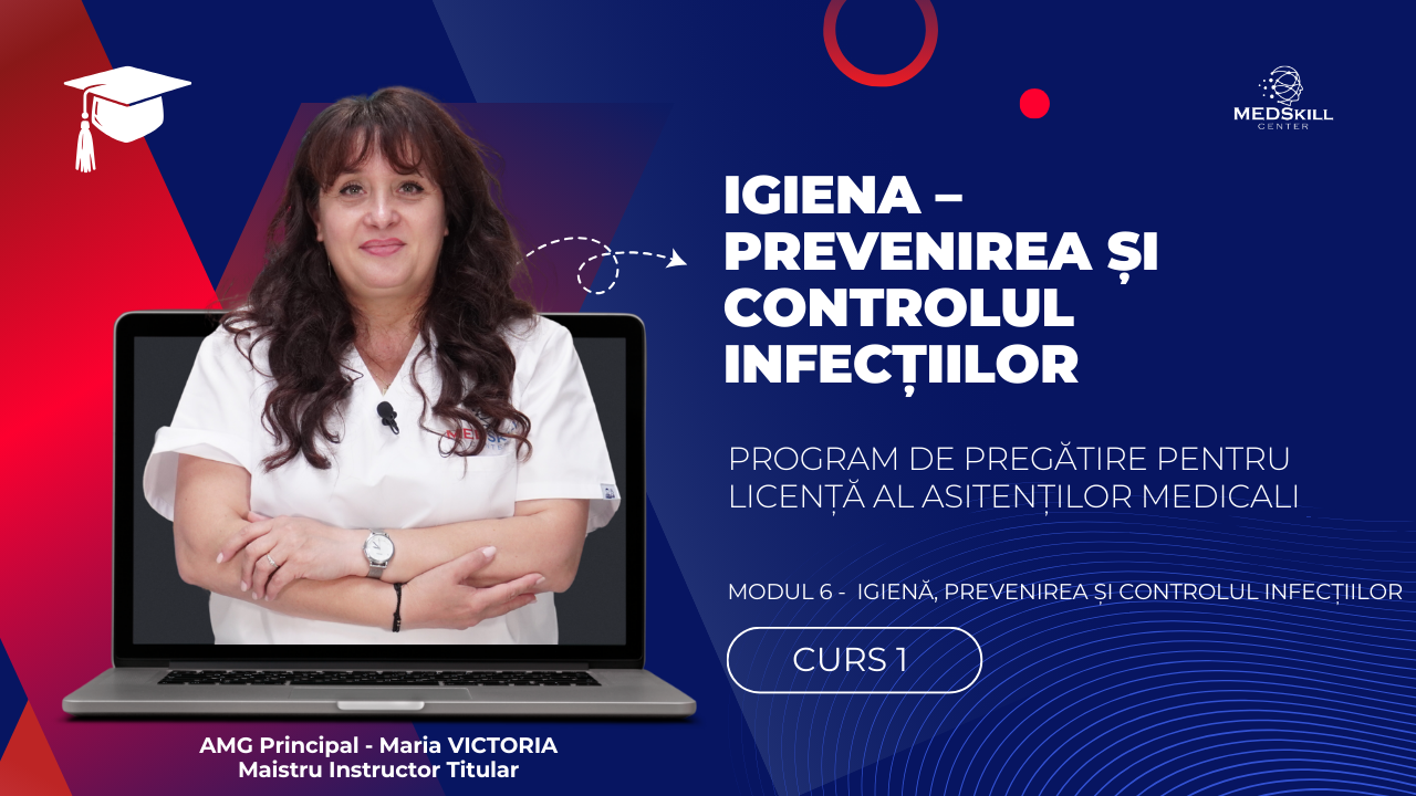 Curs – IGIENA-PREVENIREA ȘI CONTROLUL INFECȚIILOR – Modul 6 – Program AMG