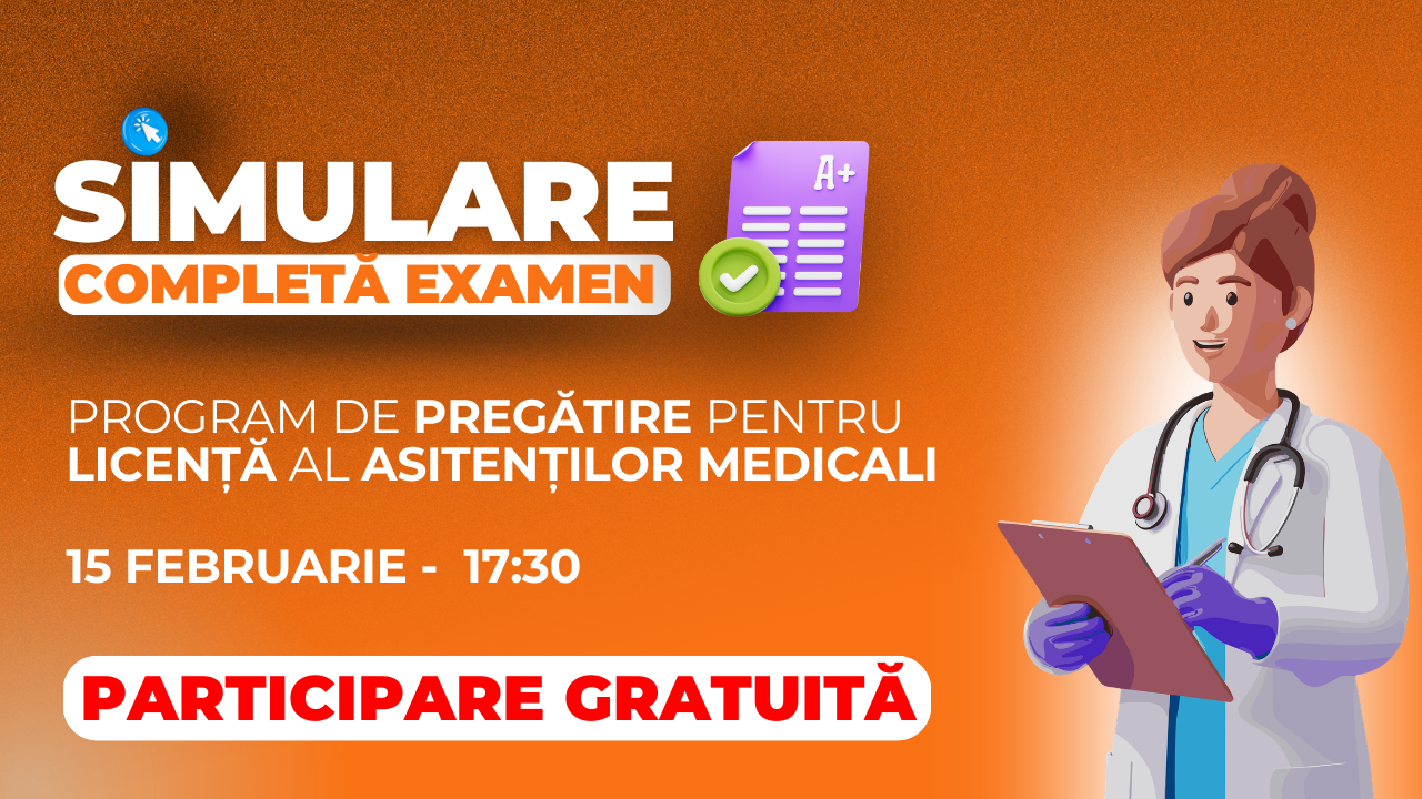 Simulare Examen Licență AMG – 15 feb 2026