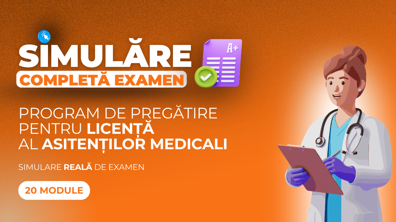 Simulare Licență AMG – 3 Martie 2026