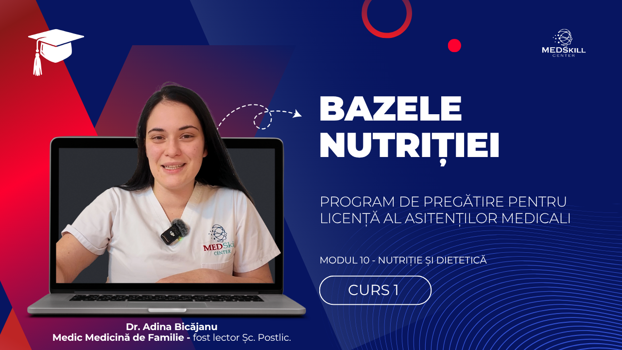 Curs – BAZELE NUTRIȚIEI – Modul 10 – Program AMG