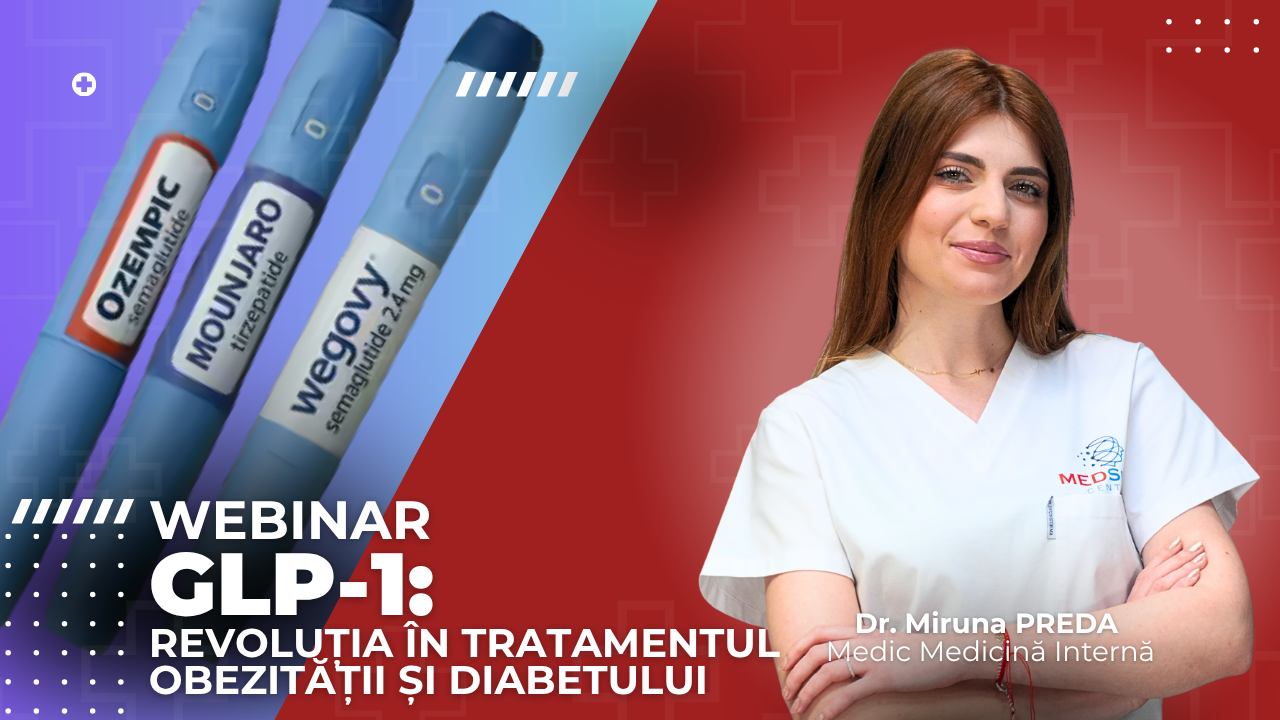 WEBINAR – GLP-1: revoluția în tratamentul obezității și diabetului