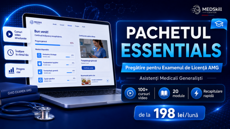 Pachet ESSENTIALS – Programul de Pregătire pentru Examenul de Licență AMG